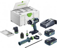 Festool TPC18/4 5,0/4,0 I-Set GB18V Cordless Percussion Drill QUADRIVE £729.00